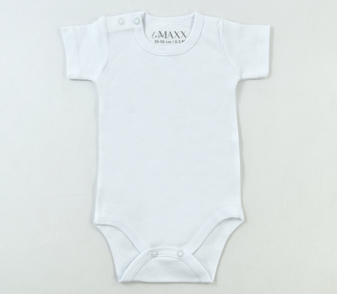 Baby Mädchen & Jungen Kurzarm-Body – 100% Baumwolle (92-104)