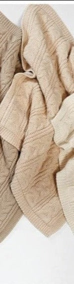 Couverture tricotée pour bébé Nipperland Couverture tricotée -85x100cm-6504