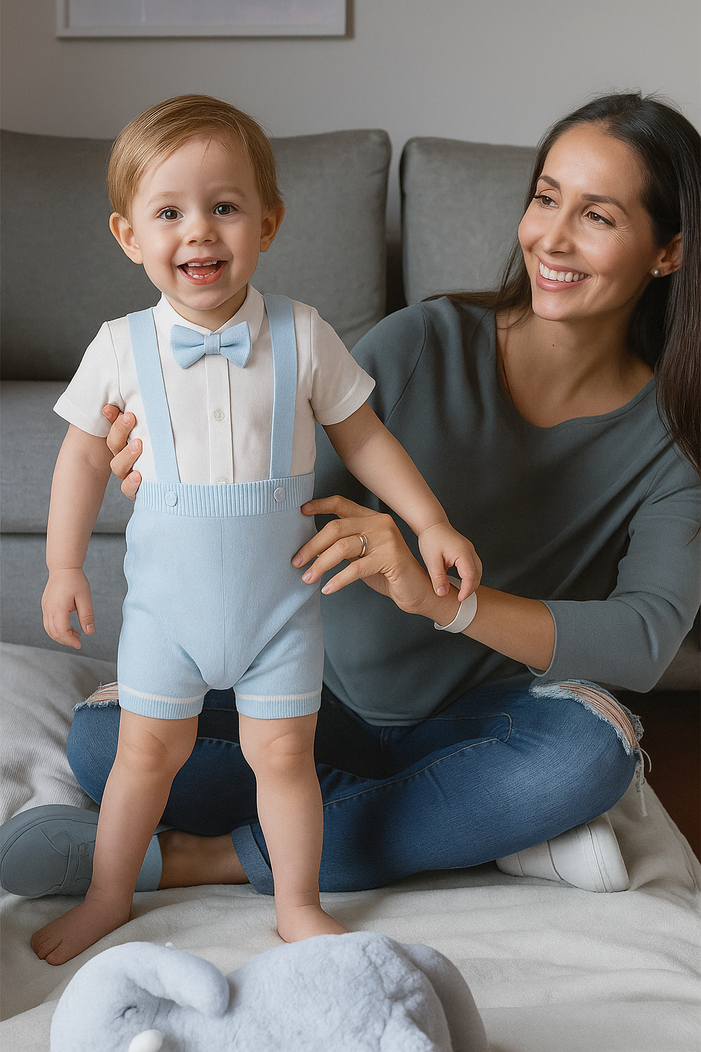 Nipperland Babyboys 3 teiliges Organic Cotton  Set-6833