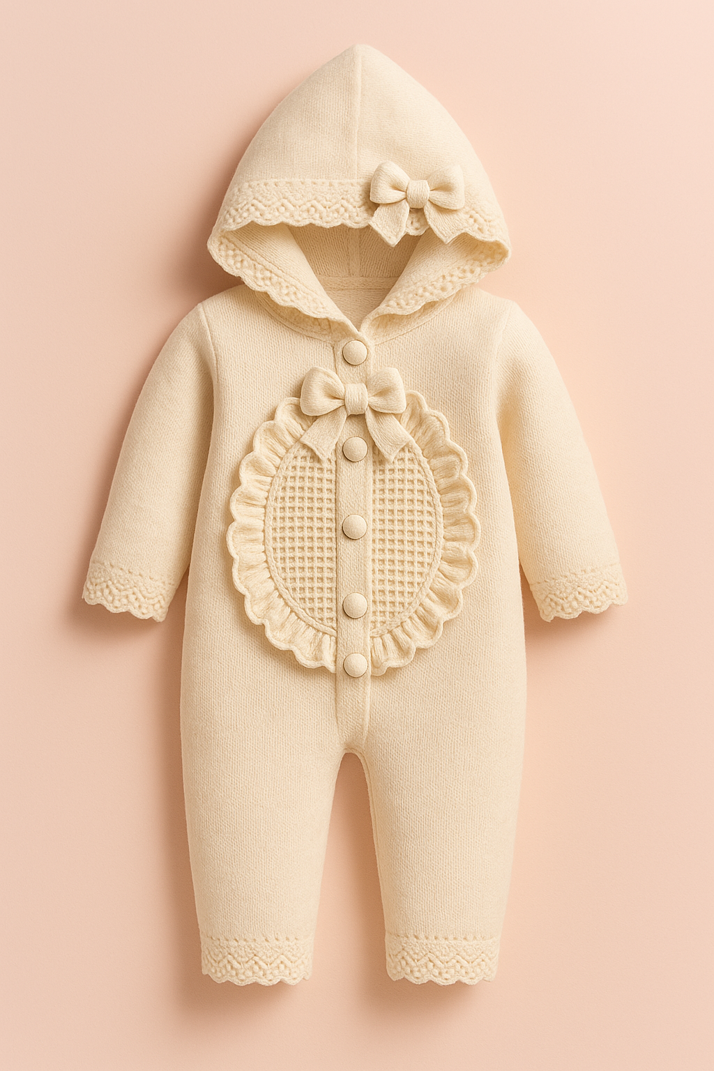 Nipperland Baby Girl Outfit Romper for Winter -6580