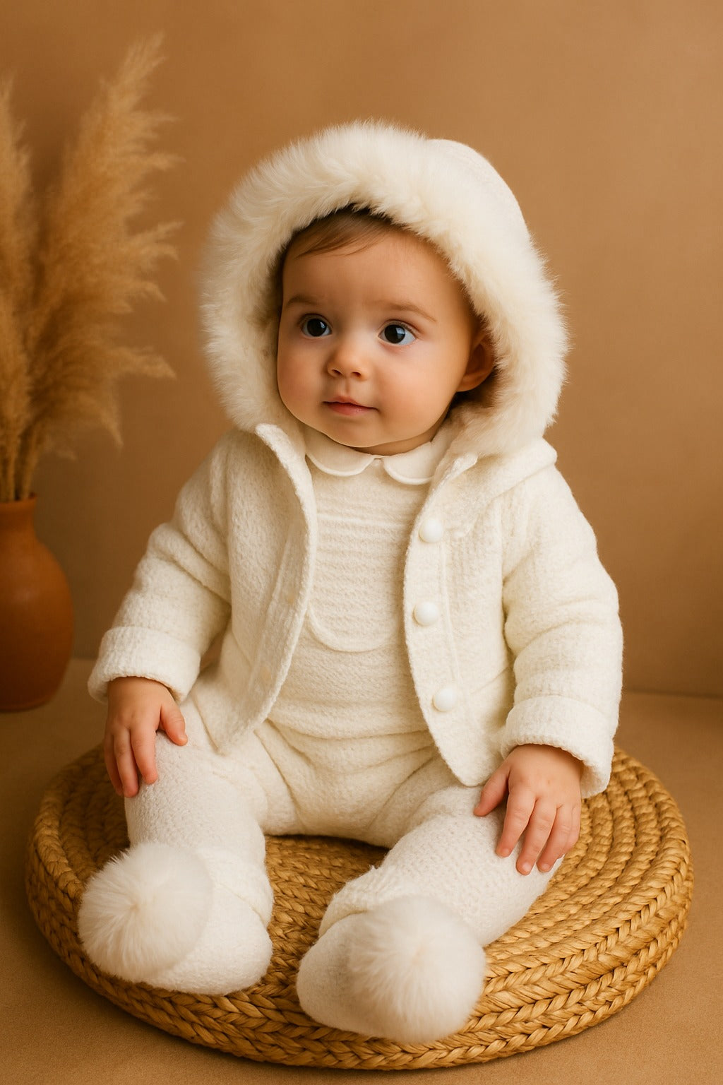 Nipperland Baby Overall Set für Neugeborene 3er-Set -7051