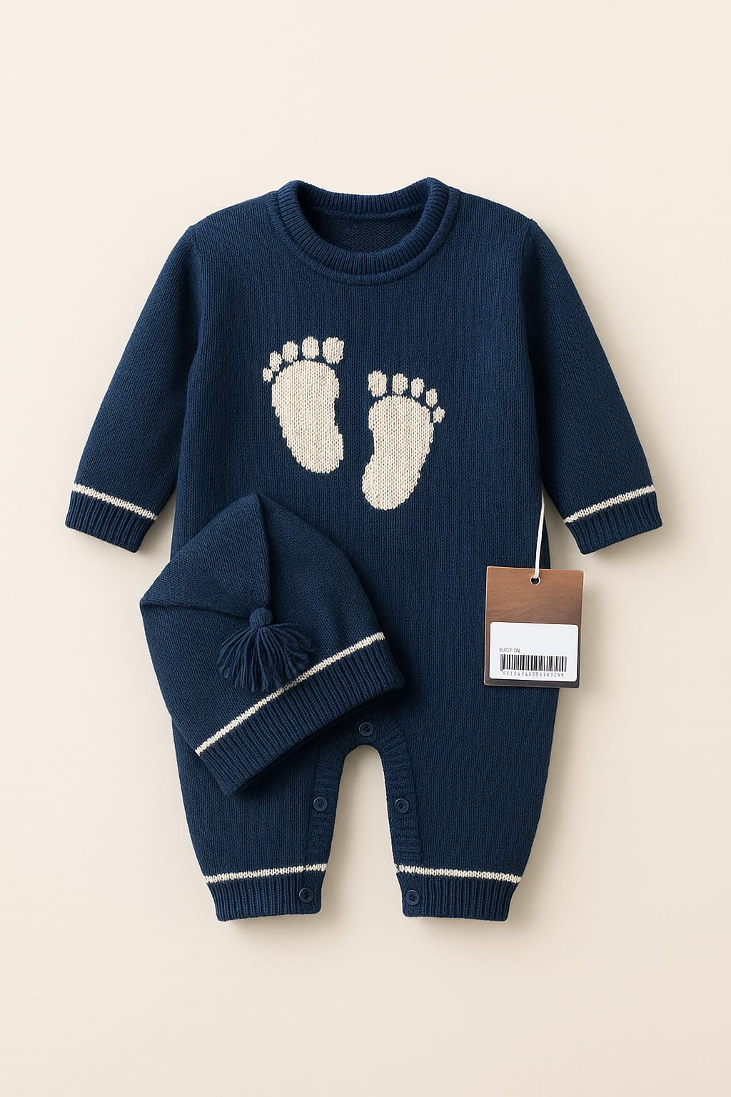 Nipperland- Strick-Overall Mit Mütze