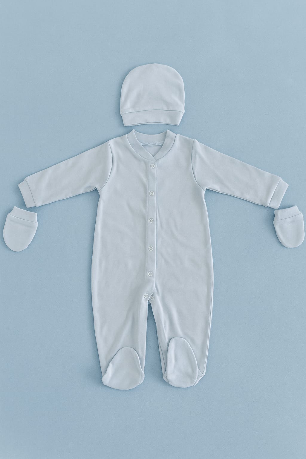 NEU Baby Strampler Schlafanzug Dreiteiler für Jungen Gr. 56 62 68 74