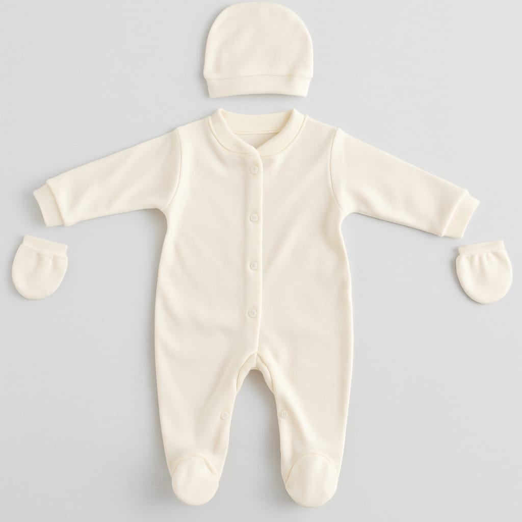 NEU Baby Strampler Schlafanzug Dreiteiler für Jungen Gr. 56 62 68 74