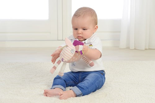 Dolce Primo Activité Câlin Camel Claire - 31 cm 