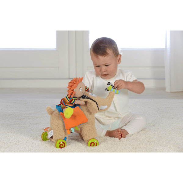 Dolce Classic Pull Figure &amp; Activity Toy Elephant