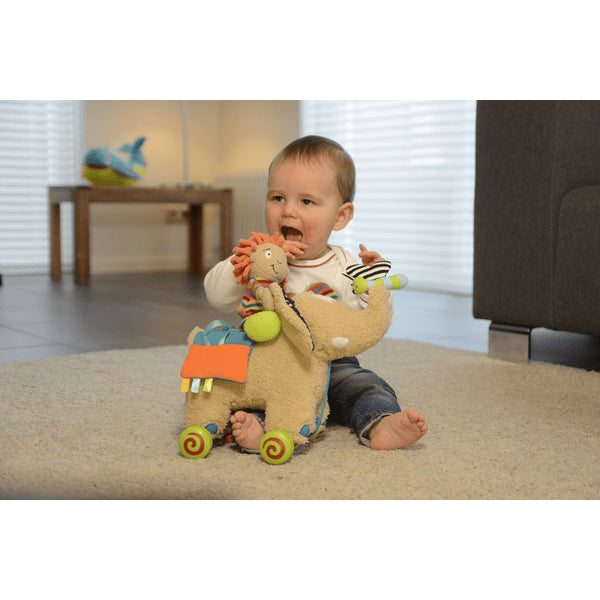 Dolce Classic Pull Figure &amp; Activity Toy Elephant