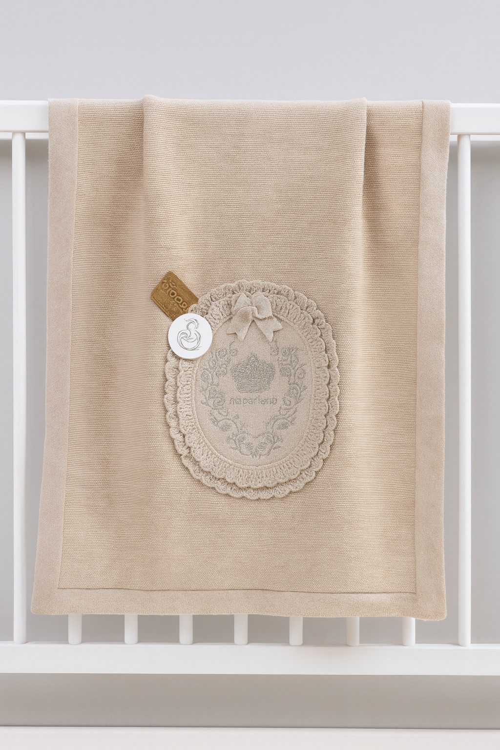 Nipperland Knitted Blanket Baby Blanket Knit blanket-6509