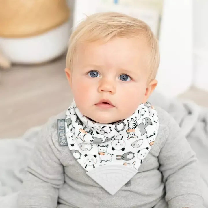 Cheeky Chompers Lätzchen für zahnende Babys und Kleinkinder - Bandana Lätzchen