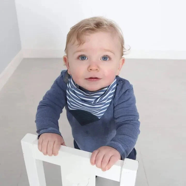 Cheeky Chompers Lätzchen für zahnende Babys und Kleinkinder - Bandana Lätzchen