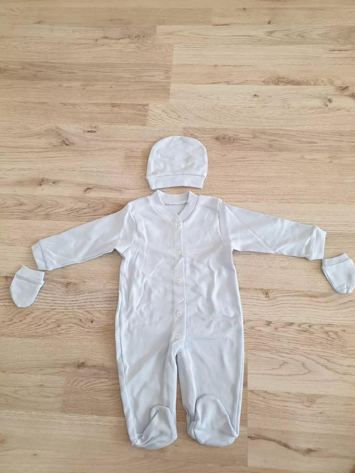 NEU Baby Strampler Schlafanzug Dreiteiler für Jungen Gr. 56 62 68 74