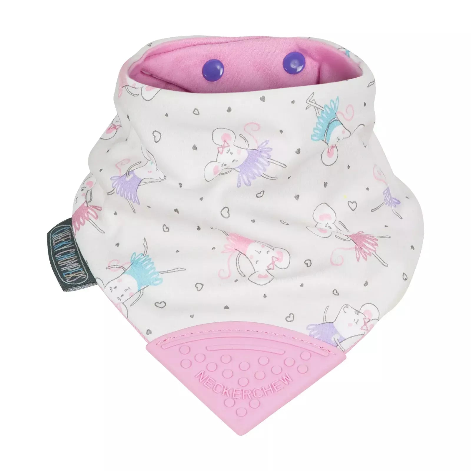Cheeky Chompers Lätzchen für zahnende Babys und Kleinkinder - Bandana Lätzchen