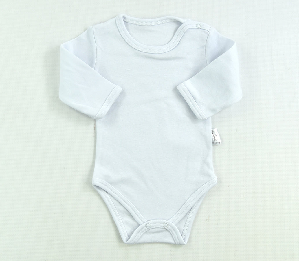 Baby Mädchen & Jungen Langarm Body – 100% Baumwolle