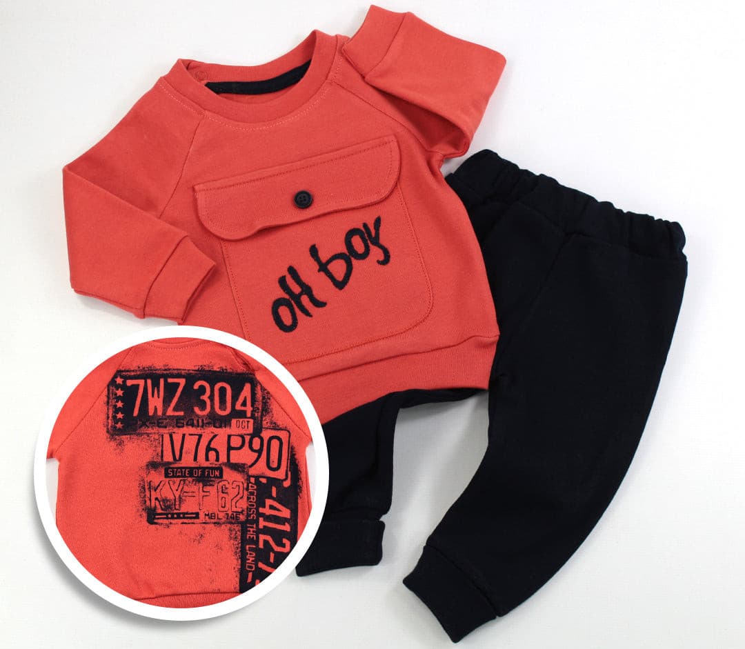 Freizeit Set für Jungen 2-Tlg. -1651BB muffinandco.