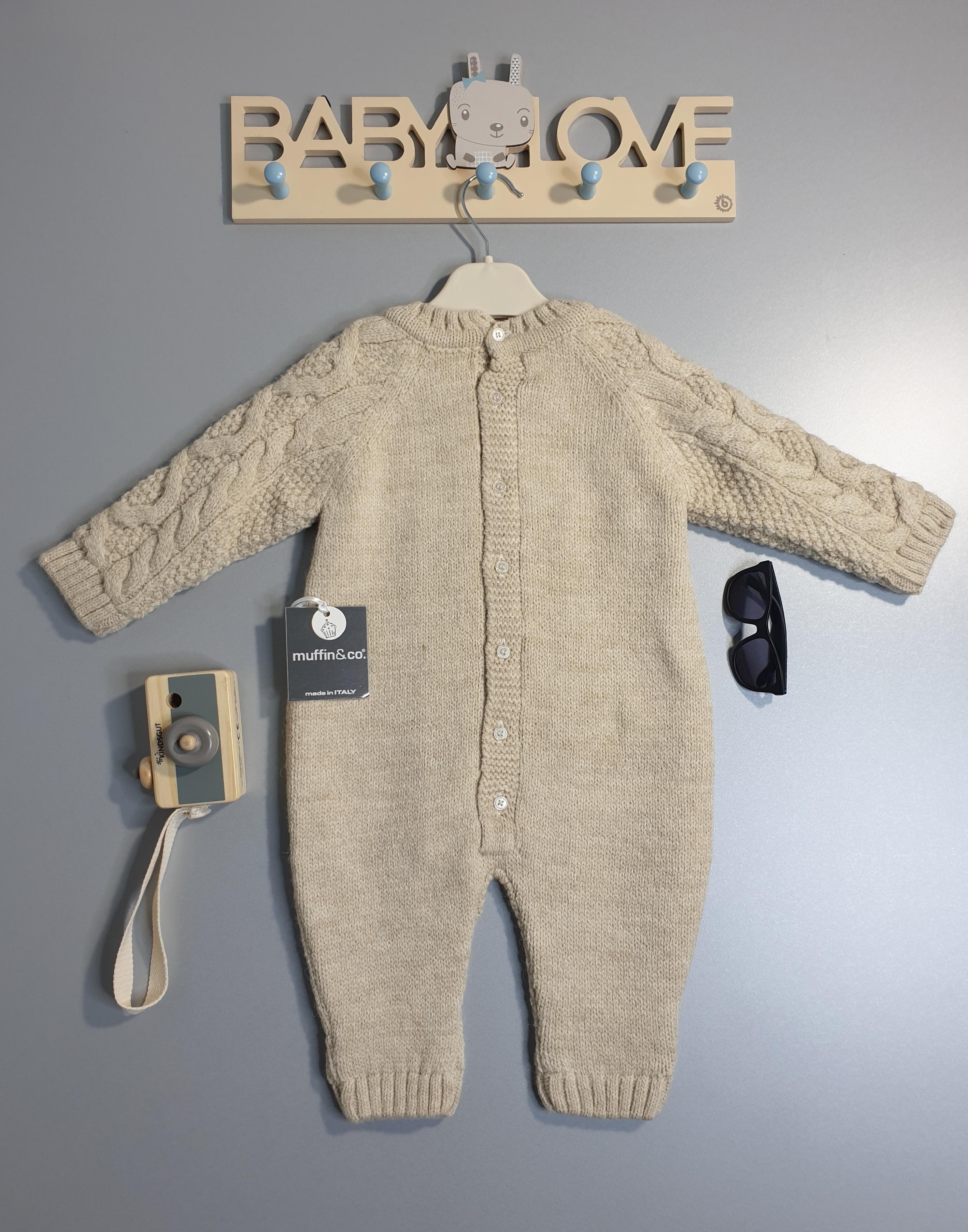 Muffinandco- Baby Strick-Overall-3021 muffinandco.