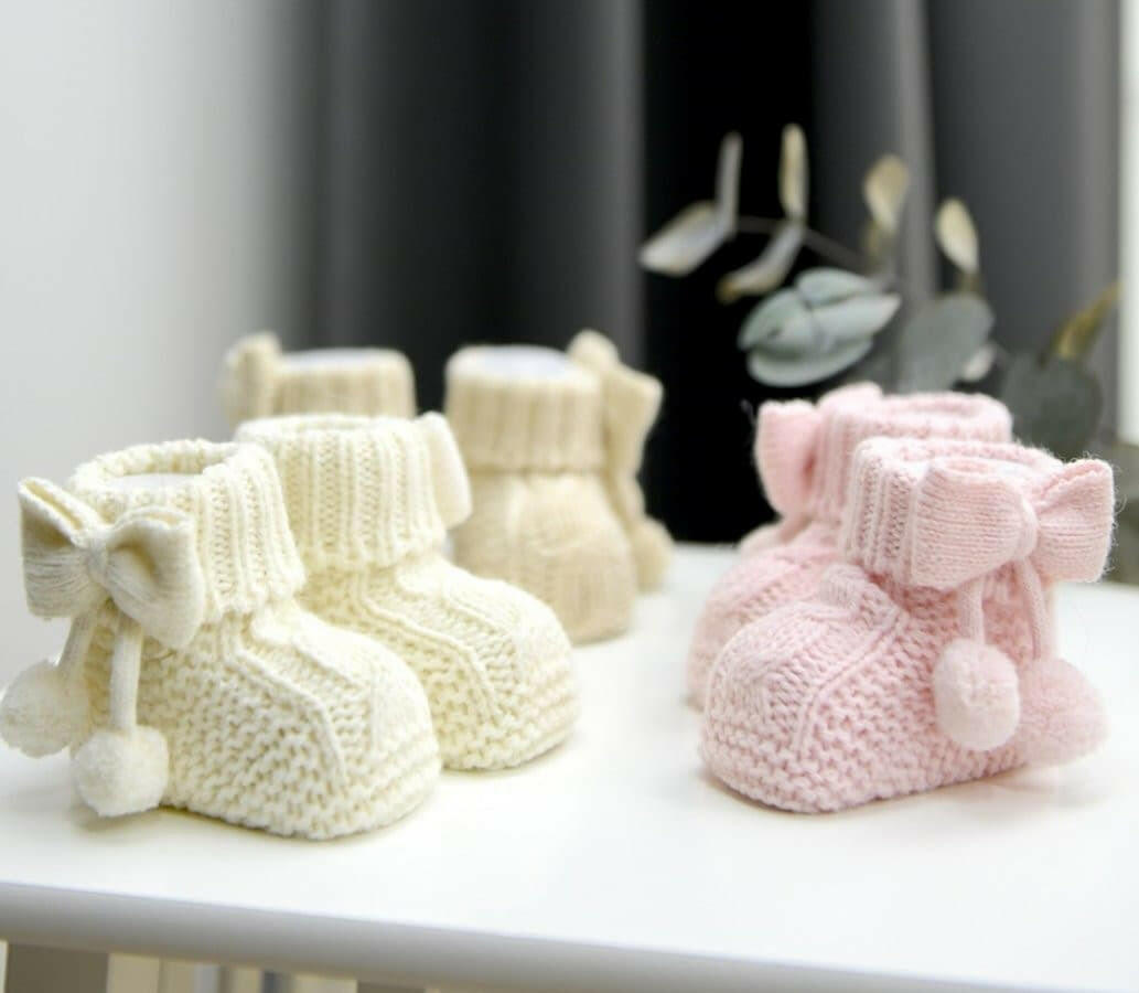 Nipperland-Babyschuhe Gestrickt 2188N.