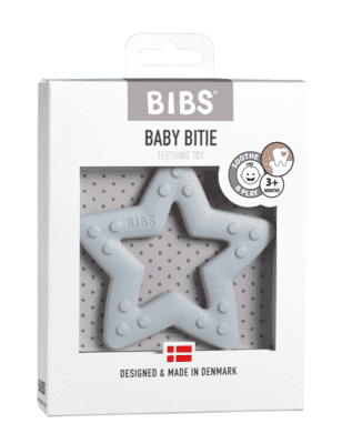 Baby Blue Star - BIBS Baby Bitie - muffinandco