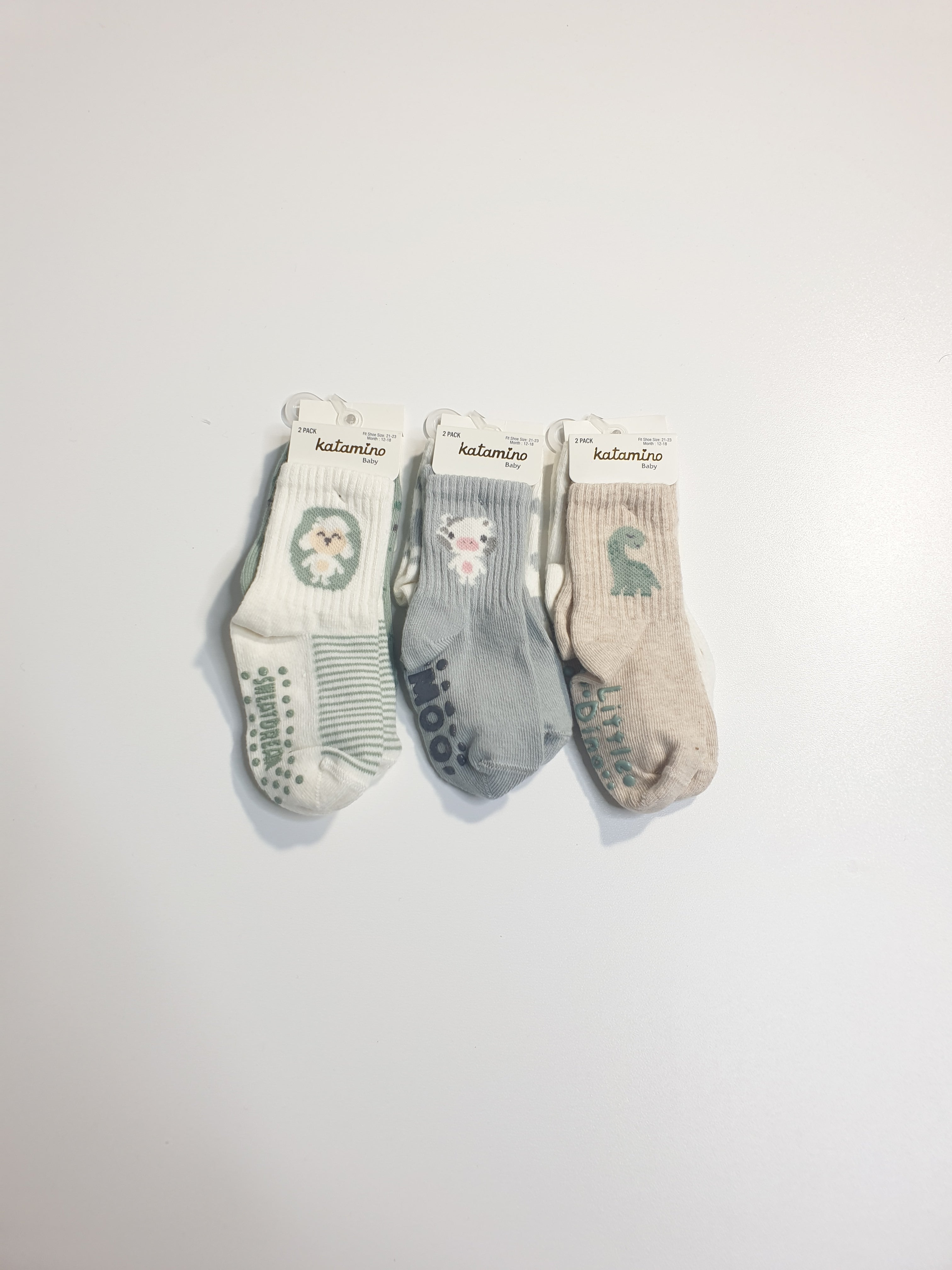 Jungen Socken mit ABS 2 Tlg. Set | muffinandco