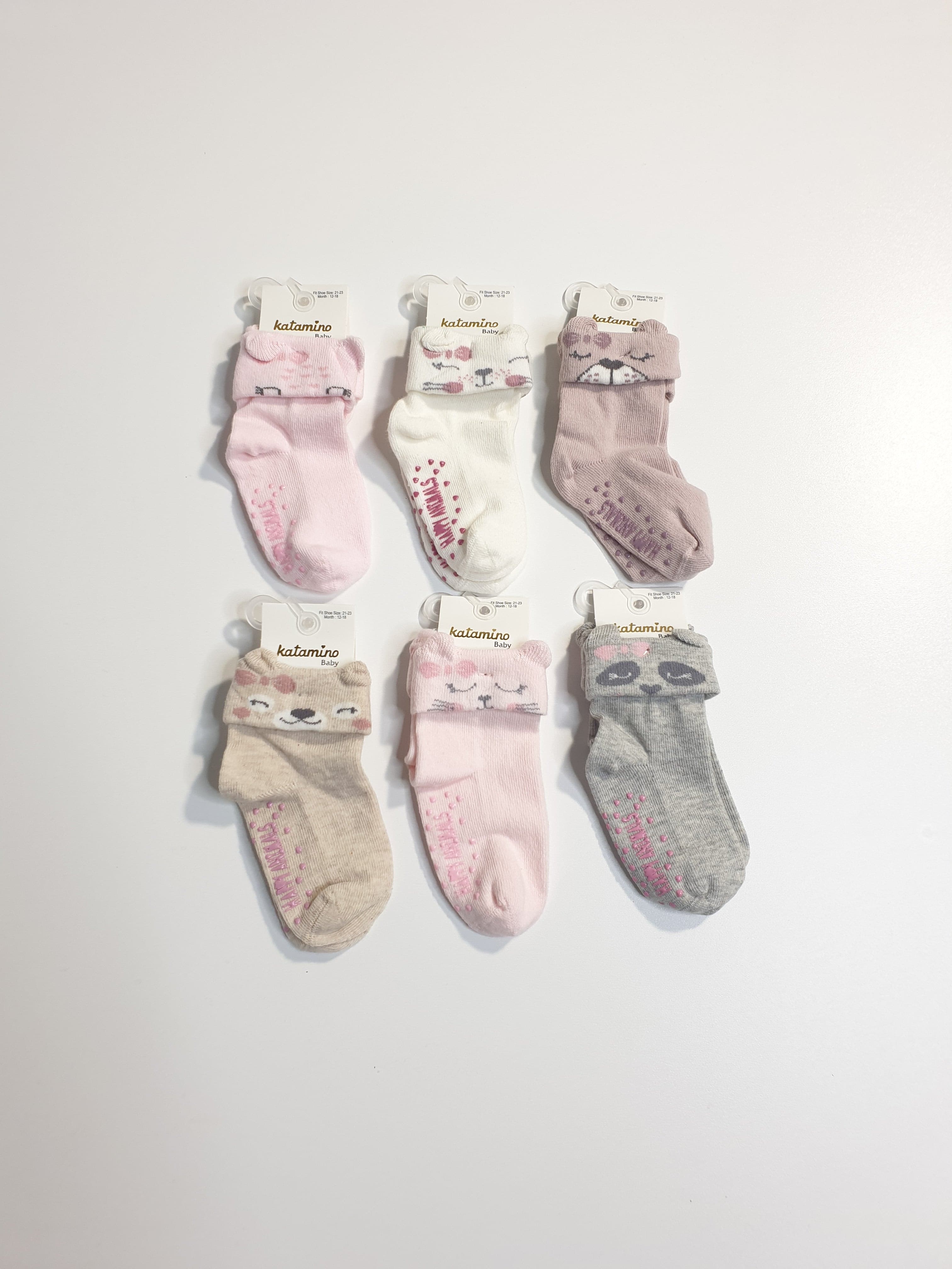 Mädchen Socken mit ABS 1 Paar. | muffinandco