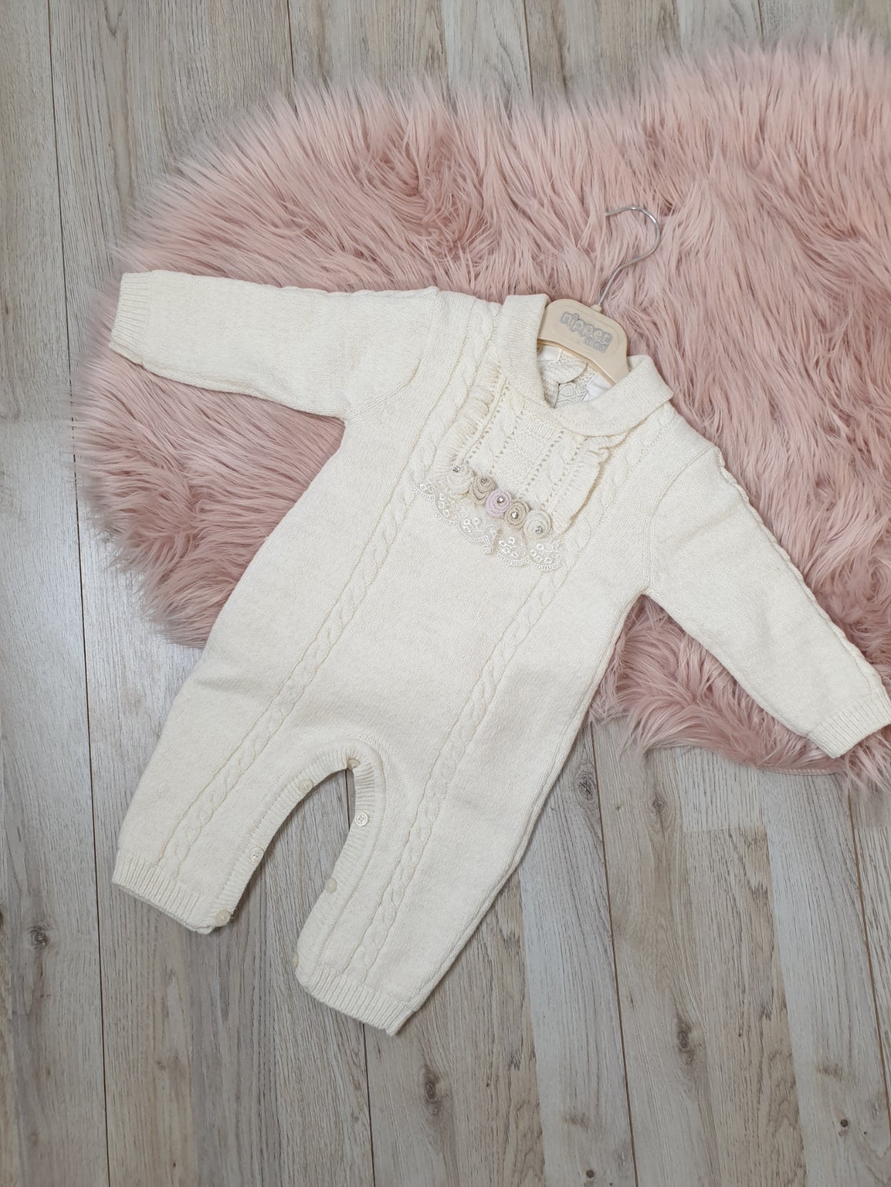 Muffinandco- Baby Strick-Overall mit Motiv-6140