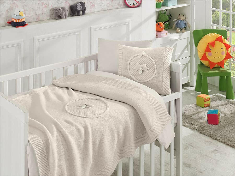 Nipperland Bettwäsche-Beige 6-tlg Set.