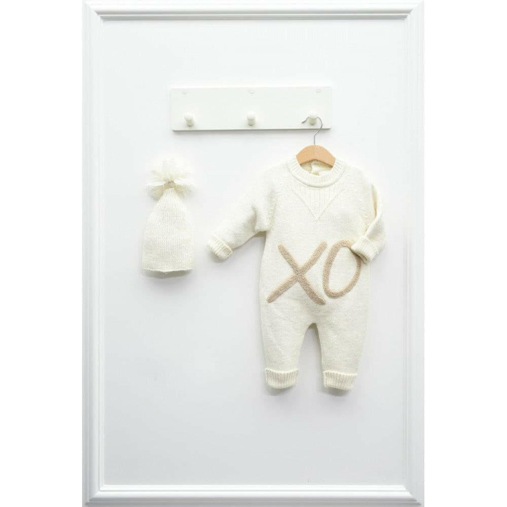 Nipperland Baby XO Strick-Overall-6409.