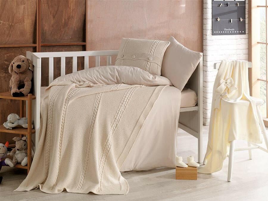 Nipperland Bettwäsche-Beige 6-tlg Set.