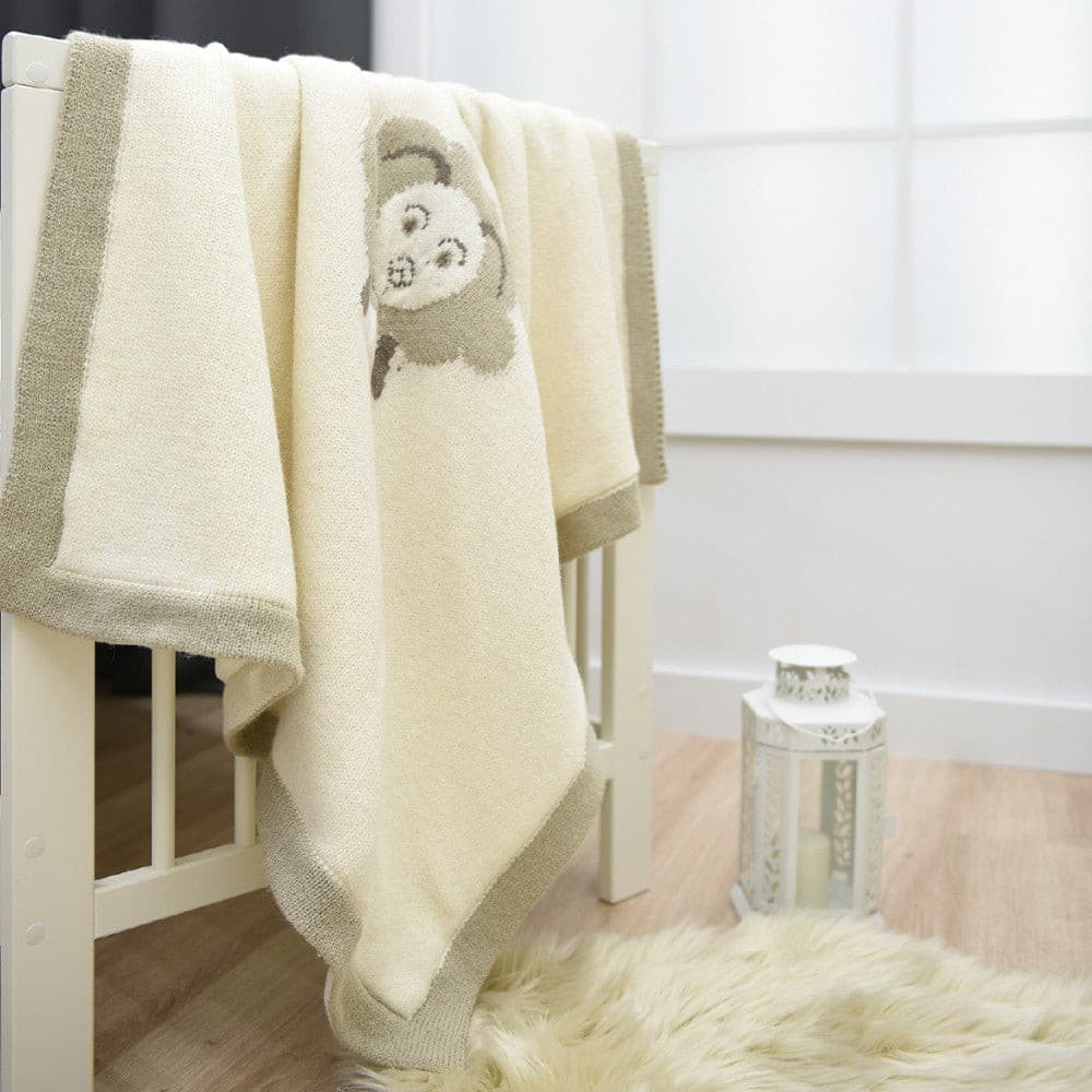 Nipperland Baby Set-Babydecke-Strickoverall mit Mütze - 6503.