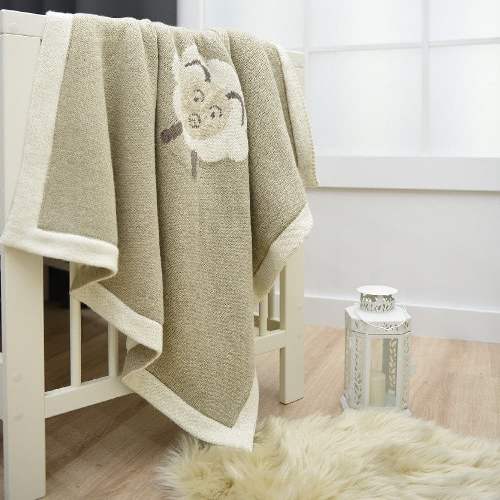 Nipperland Baby Set-Babydecke-Strickoverall mit Mütze - 6503.
