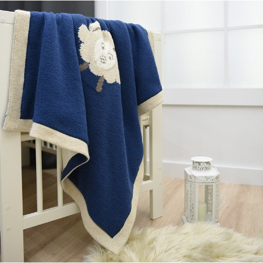 Nipperland Baby Set-Babydecke-Strickoverall mit Mütze - 6503.