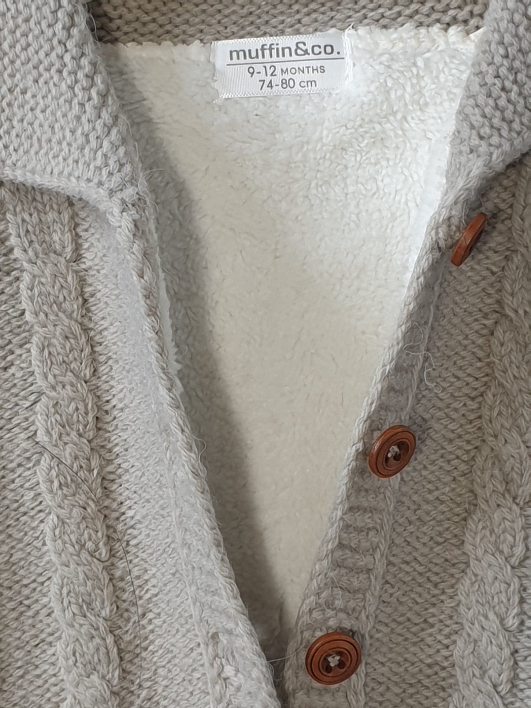 Muffinandco- Baby Strick-Overall-9-12 Monat | muffin&co