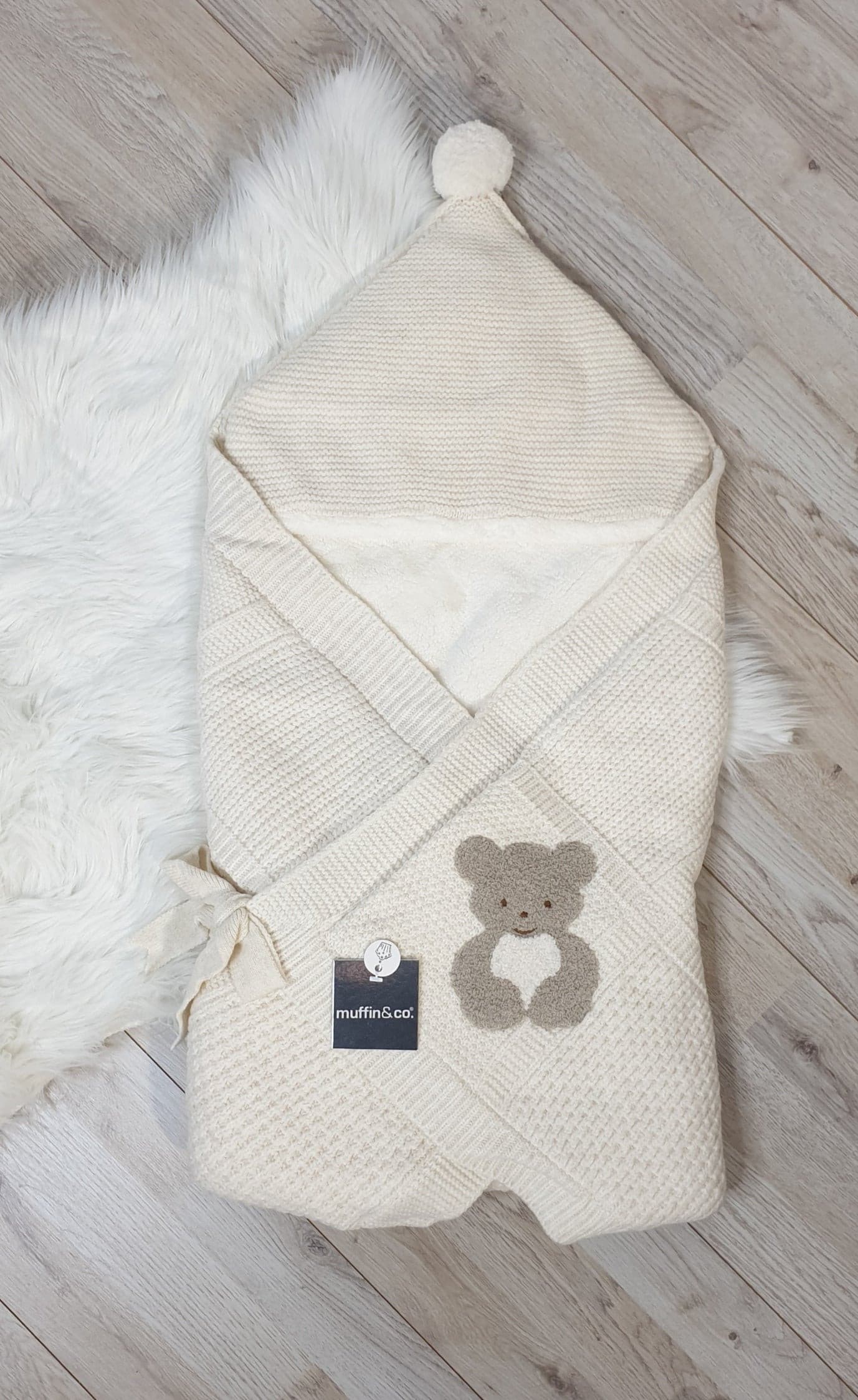 Nipperland Einschlagdecke mit Motiv-0-6 Monat-6612 | muffin&co