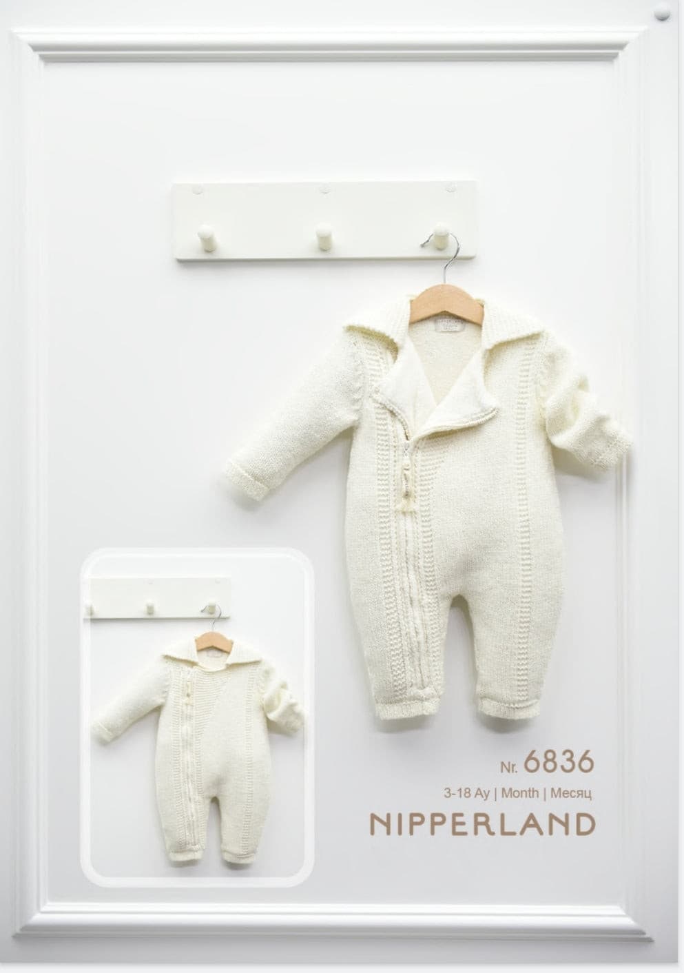 Nipperland-Baby  Strick-Overall muffinandco.