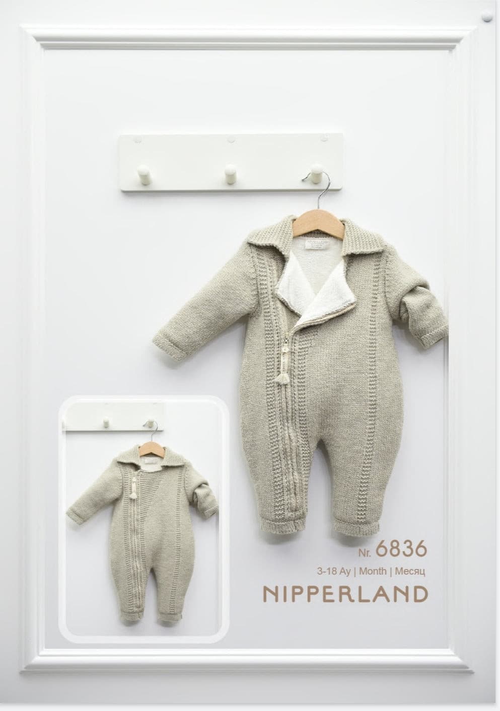 Nipperland-Baby  Strick-Overall muffinandco.