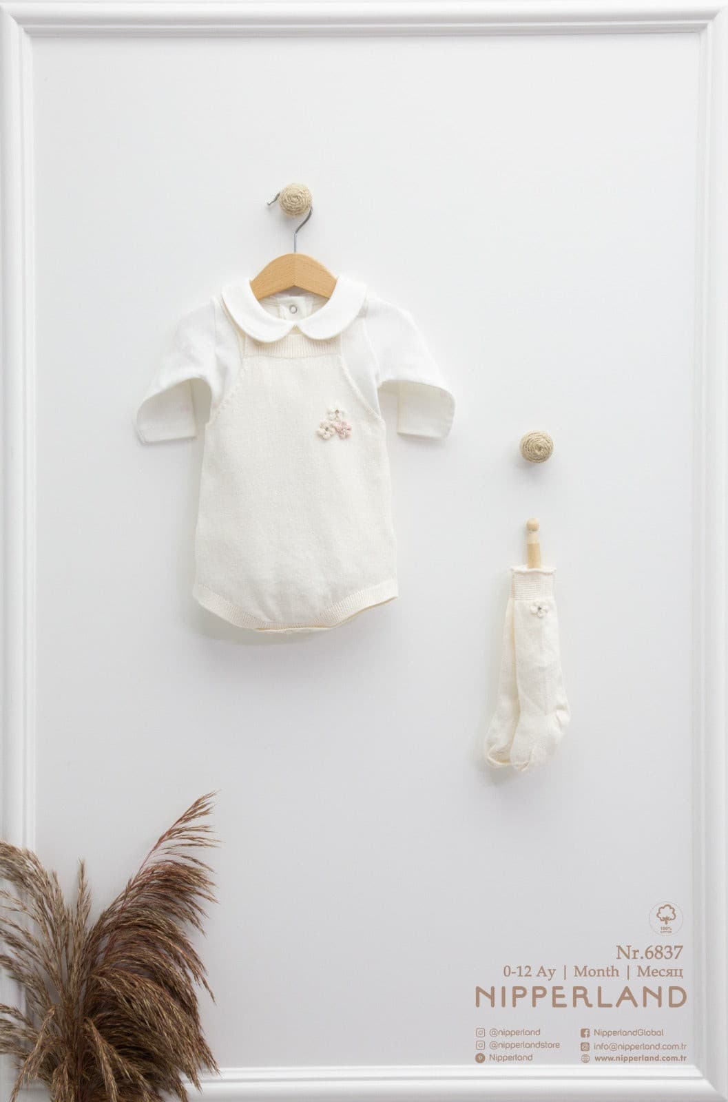 Nipperland Baby set 3 tlg.-6837 muffinandco.