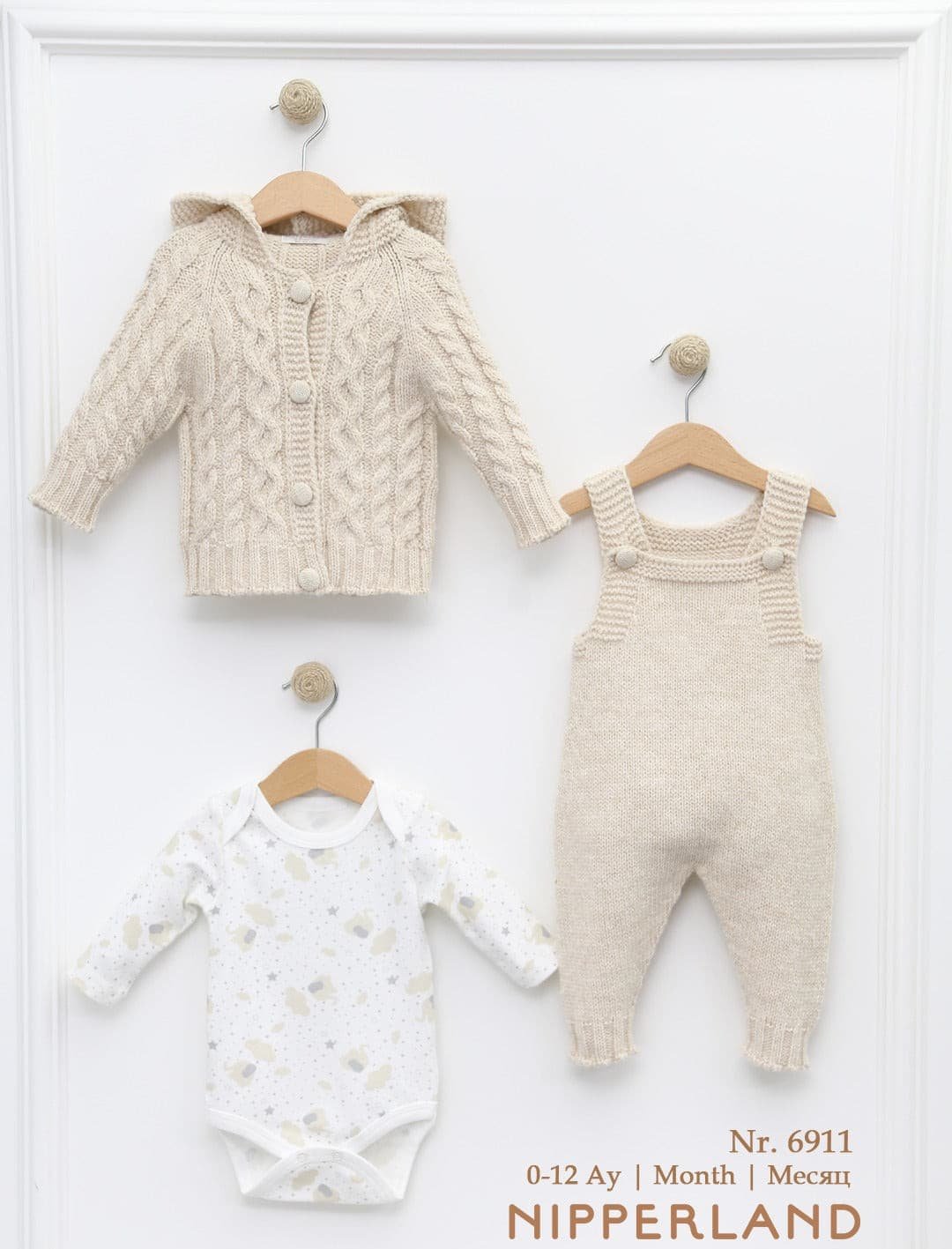 Nipperland Baby-Bekleidungsset 3 tlg. muffinandco.
