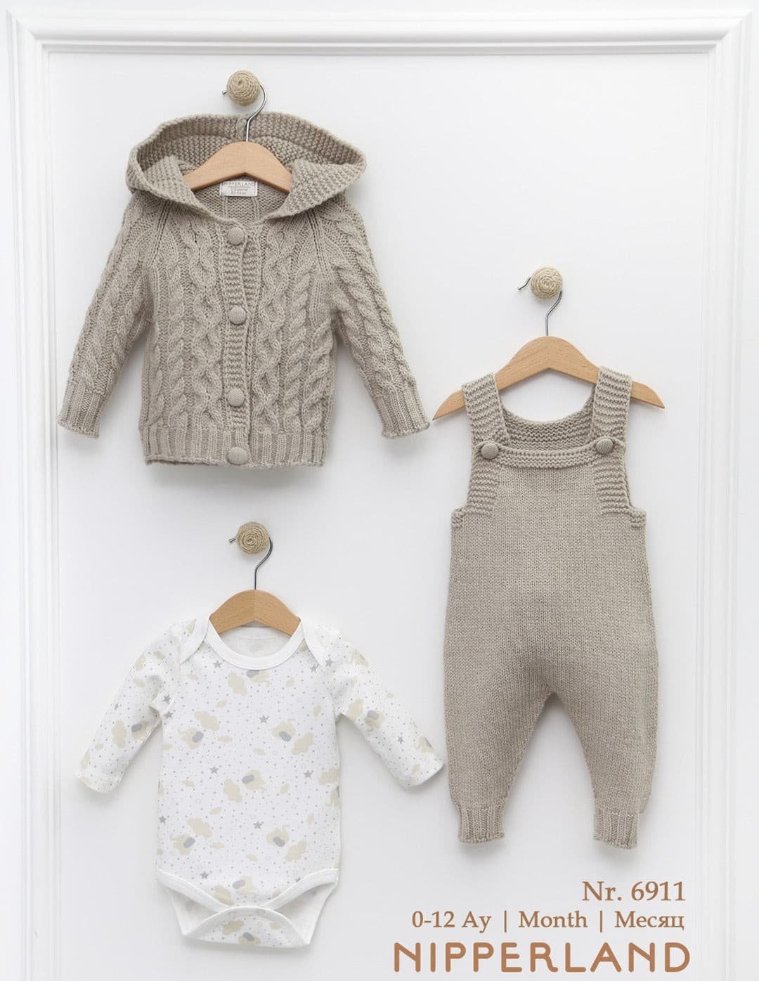 Nipperland Baby-Bekleidungsset 3 tlg. muffinandco.