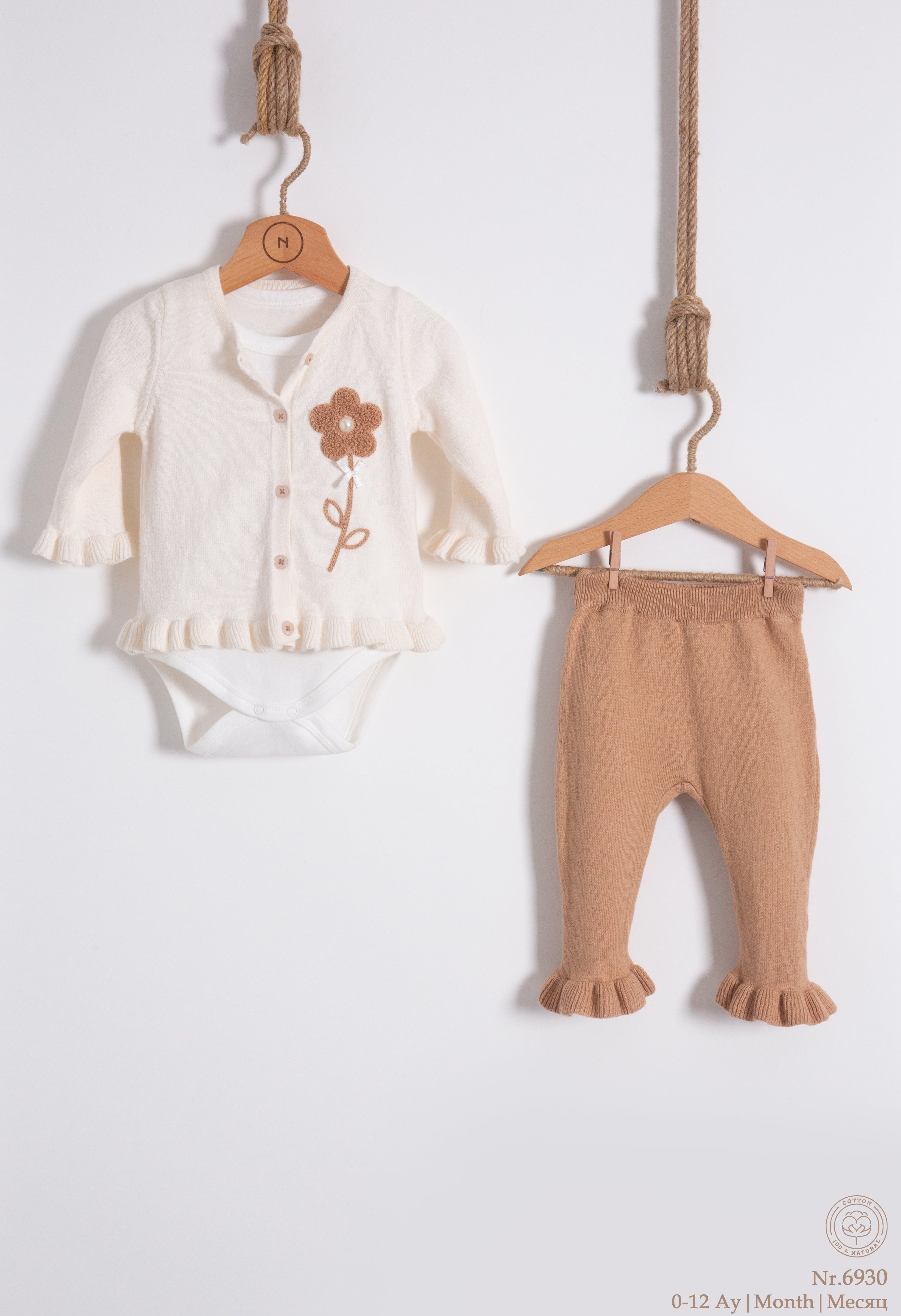 Nipperland 3-Tlg. Set mit Gänseblümchen Motiv-6930 | muffinandco