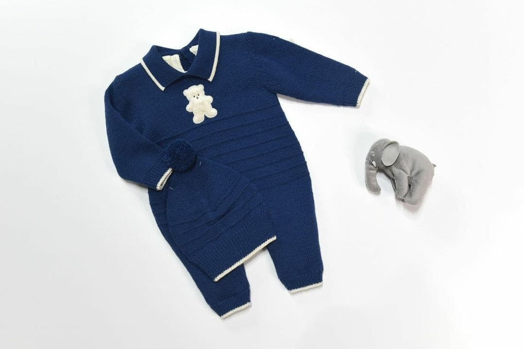 Nipper-Strick-Overall mit Mütze-6518 muffinandco.