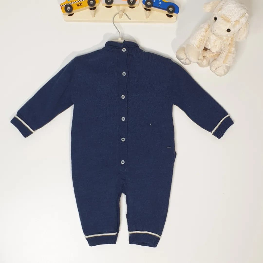 Baby-Muffin- Strick-Overall Mit Mütze - muffinandco