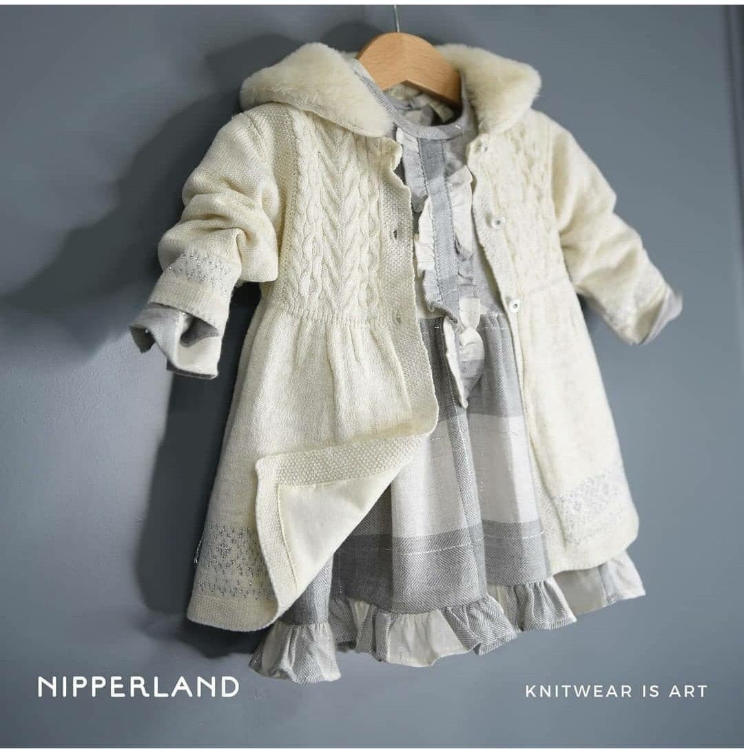 Nipperland-Strickkleid set 2 tlg muffinandco.