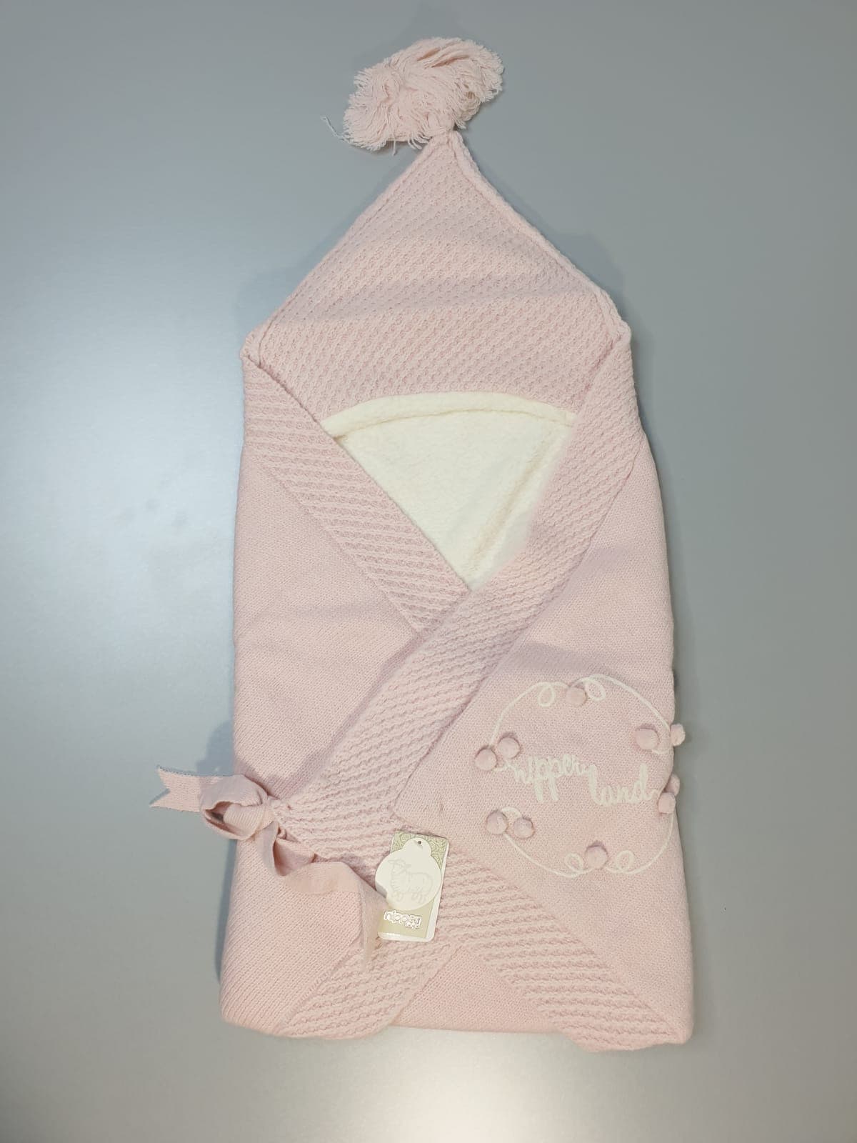 Nipperland -Stricken Baby Einschlagdecke-0-12 Monat-6419.