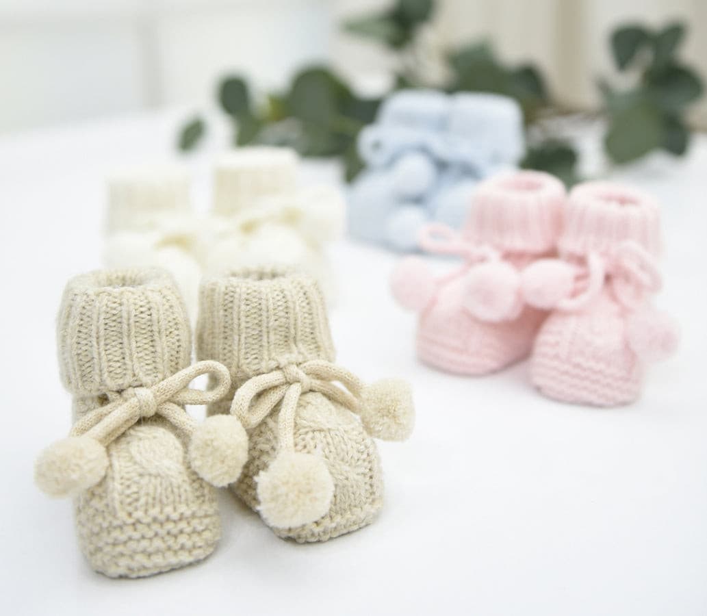 Nipperland Babyschuhe Gestrickt-2000 muffinandco.