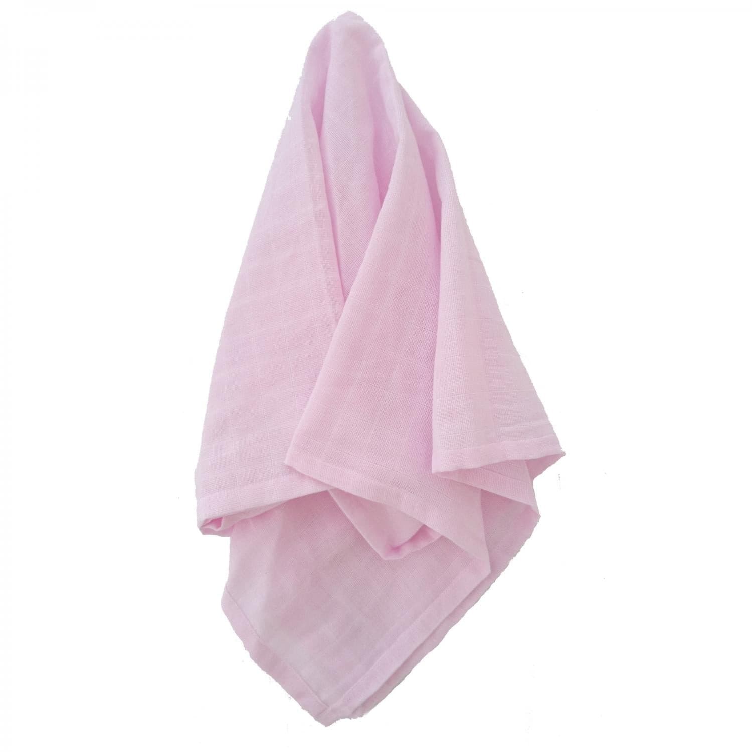 Musselin Decke pink-100% Bio-Baumwolle. GOTS-zertifiziertes Produkt. muffinandco.