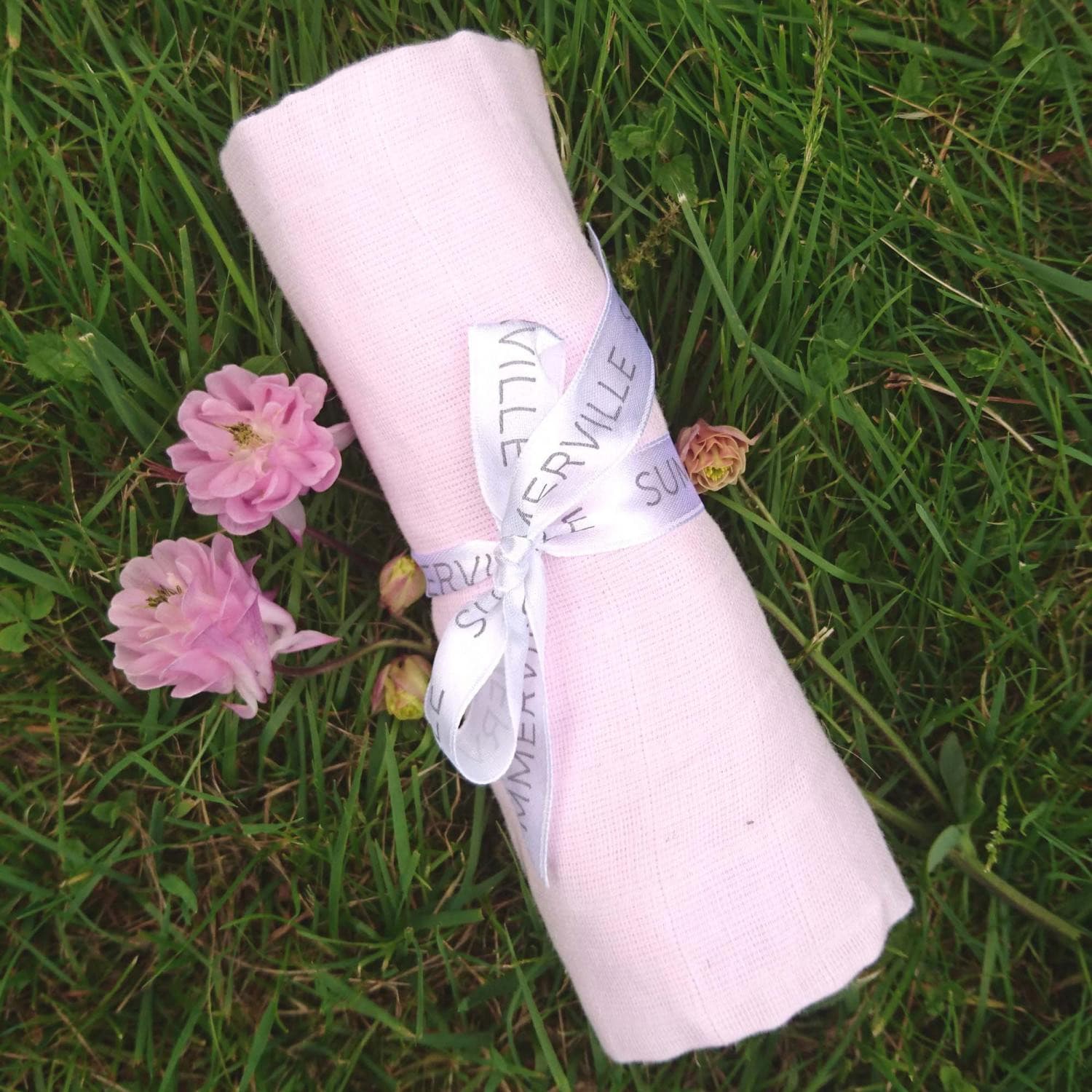 Musselin Decke pink-100% Bio-Baumwolle. GOTS-zertifiziertes Produkt. muffinandco.