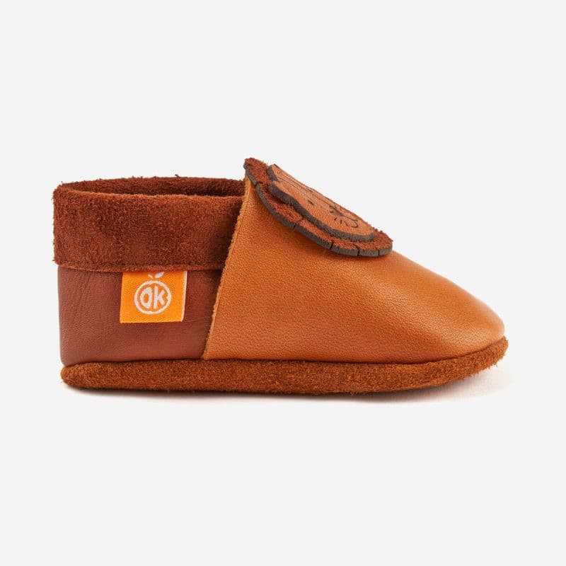 Orangenkinder - Kinder-Hausschuhe Leo der Löwe | muffin&co